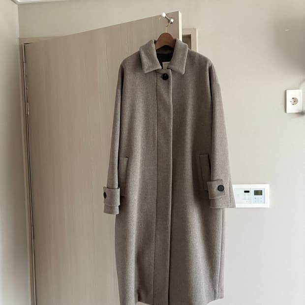 Nothing written 낫띵리튼 램스울 캐시미어 코트판매합니다