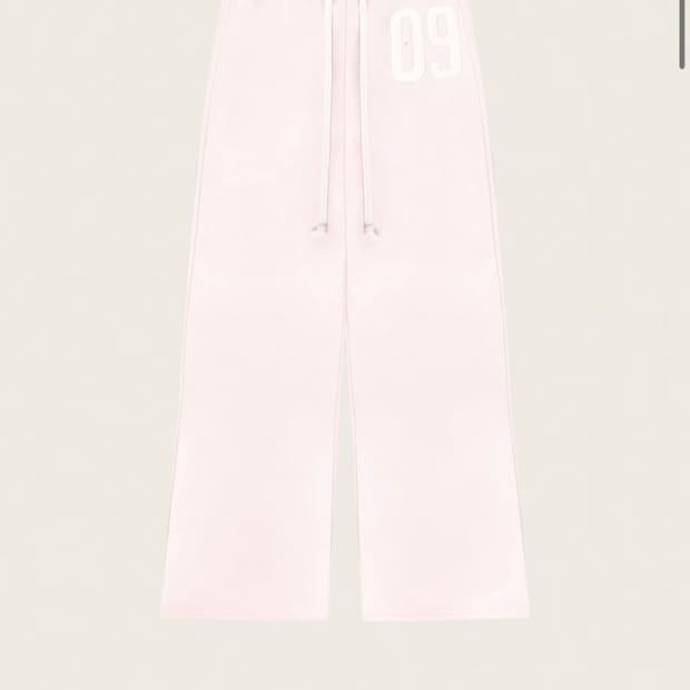클리시어 넘버링 09 팬츠 바지 쿨핑크 버전