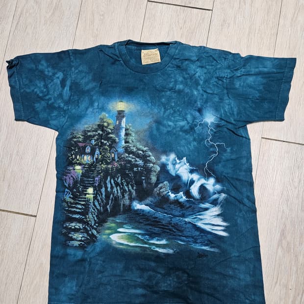 Vintage lighthouse tee made in usa