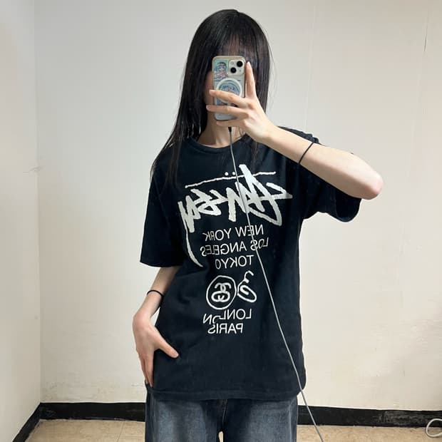 Stussy 00s 30th World Tour Tshirts