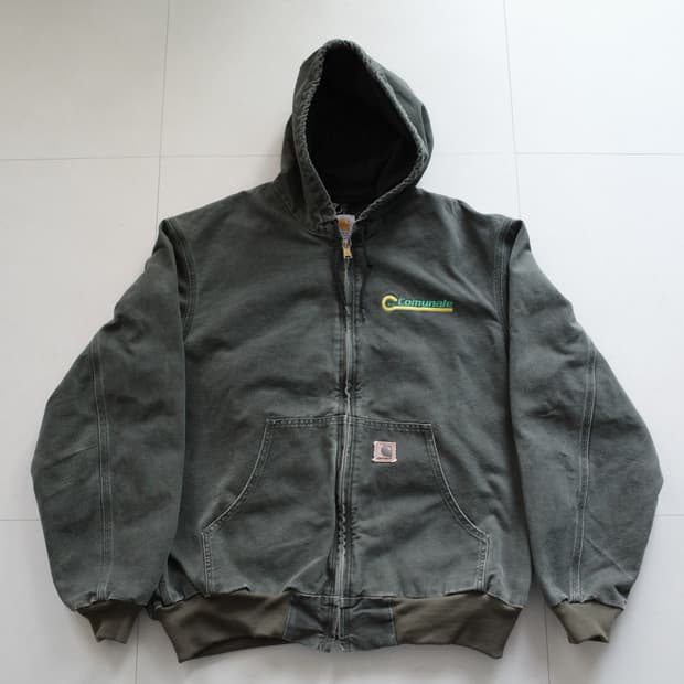 00s 칼하트 덕 액티브 자켓 모스그린 J28 mos