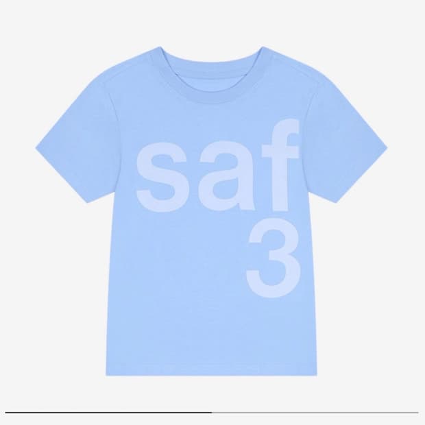 사파리스팟 safarispot 반팔티 1/2 size1 스카이