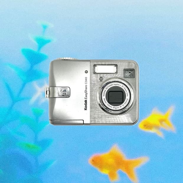 코닥 이지쉐어 C340 디카 빈티지 캠코더 kodak easyshare