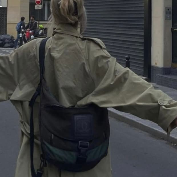 샤넬 스포츠 라인 메신저 백