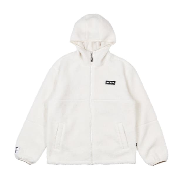 널디 플리스 후디드 자켓(후리스 후드집업)