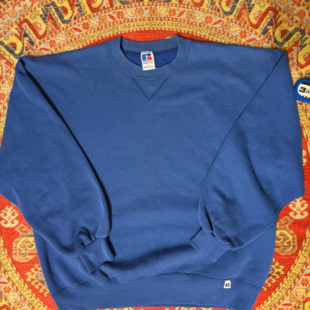 미제 러셀 빈티지 맨투맨 스웻셔츠 l