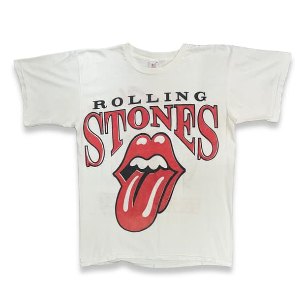 1994' Rolling Stones 부두라운지 월드투어 티셔츠 XL