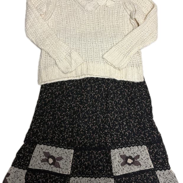 빈티지 모리걸 코디셋