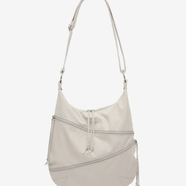 스컬프터 Expandable Hobo Bag Ice
