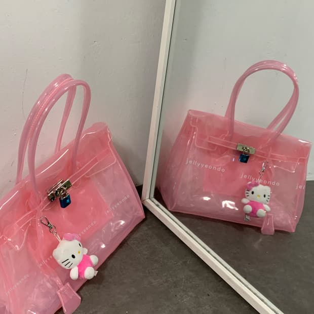 최신상✨고퀄🪽유광ver.젤리백. 젤리버킨 공구💗
