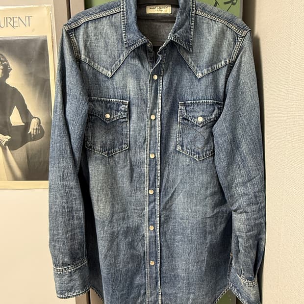 생로랑 셔츠 