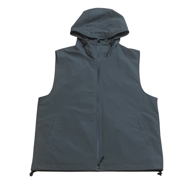 아르반 하이크 베스트 후드집업 차콜 