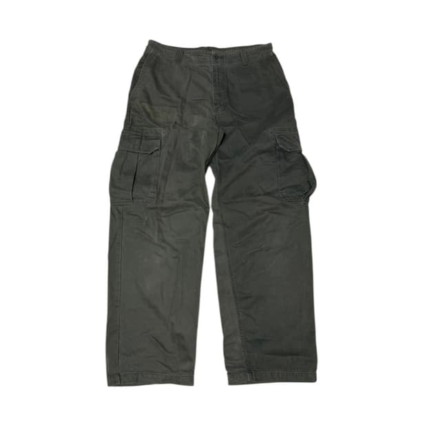 00s GAP 갭 빈티지 와이드 밀리터리 카고팬츠 올리브 그린
