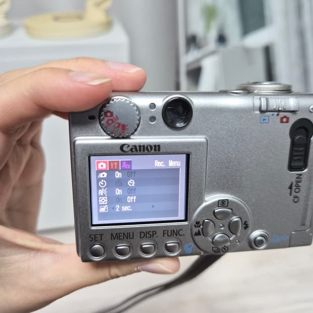 (부품용) 캐논 디카 IXY DIGITAL 500 카메라 판매합니다