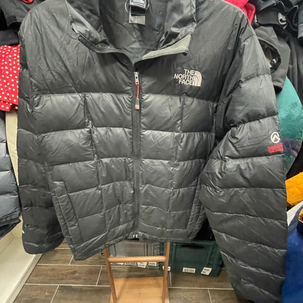 노스페이스 써밋 패딩블랙 