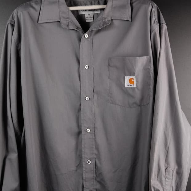 칼하트 회색 솔리드셔츠