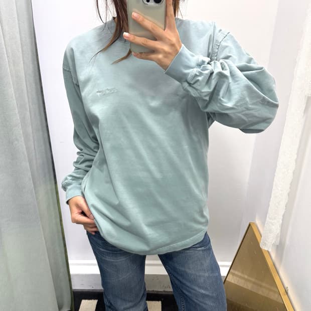 칼하트 블루 롱슬리브
