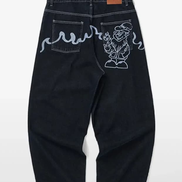 위캔더스 DWARF DENIM PANTS (DENIM)