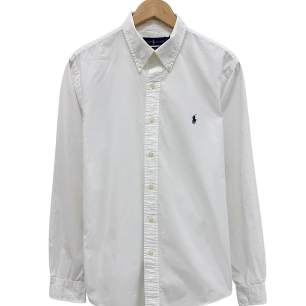 폴로 슬림핏 옥스포드 셔츠 화이트 (L) 