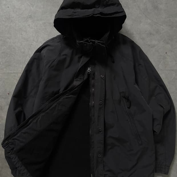 Polo 폴로 블랙 후드 자켓