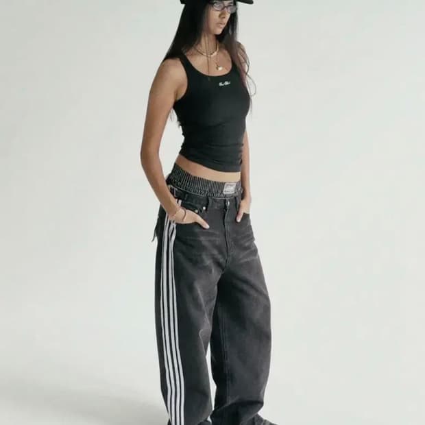 배드블러드 빌리 트랙 진 배기핏