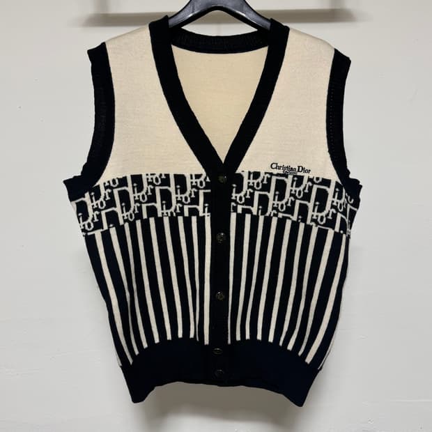 크리스찬 디올 스포츠 오블리크 니트 베스트 95