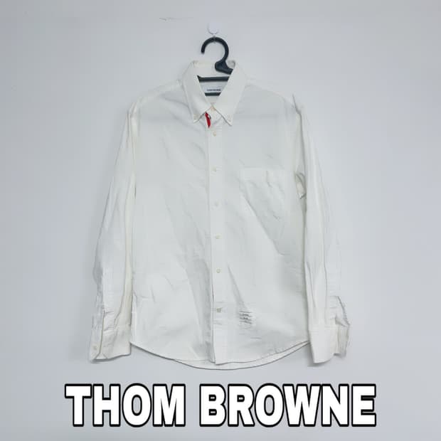 톰브라운 화이트 1사이즈 봄 공용 셔츠