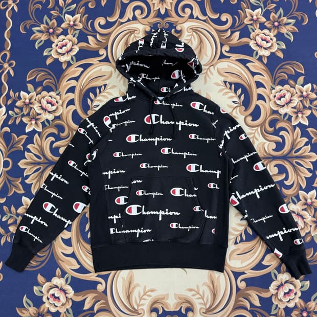 (M)챔피언 Champion 리버스 위브 후드티셔츠