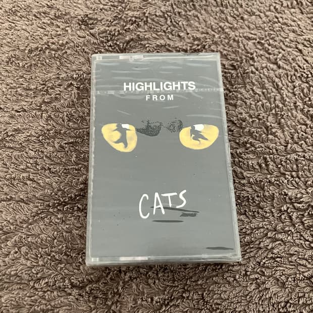 뮤지컬 캣츠 Cats 하이라이트 OST 영화음악 미개봉 카세트테이프