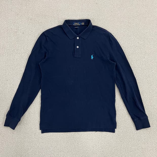 [M] 폴로랄프로렌 커스텀핏 긴팔 카라 티셔츠 0105M1