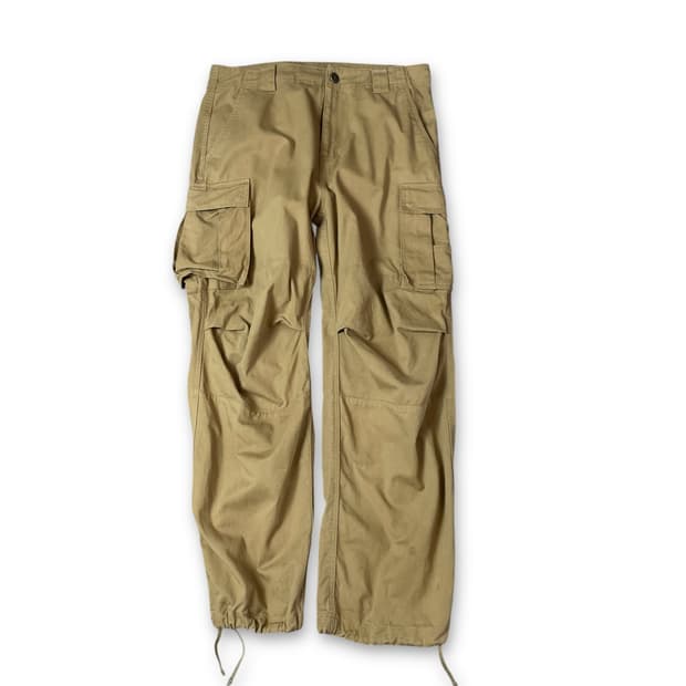 (34) EZKATON 베이지 카고 조거 팬츠 L