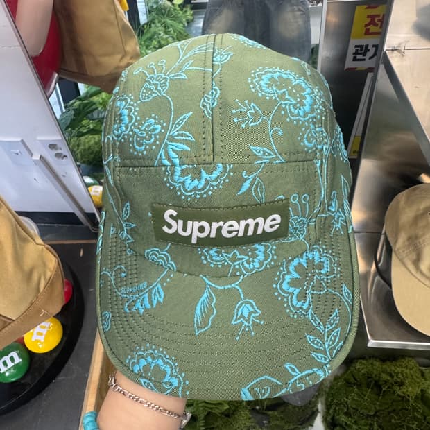 supreme cap 슈프림 모자