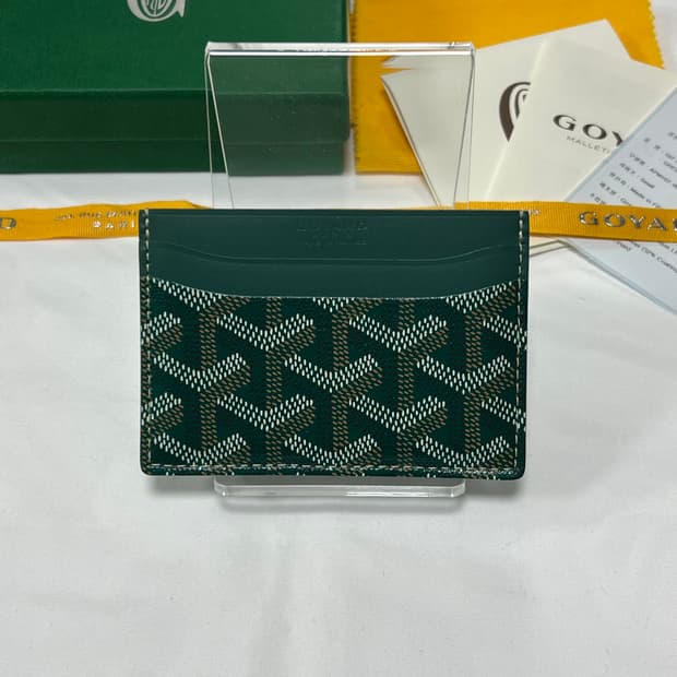 [정품] 새상품급 / 고야드 생쉴피스 카드 홀더 그린