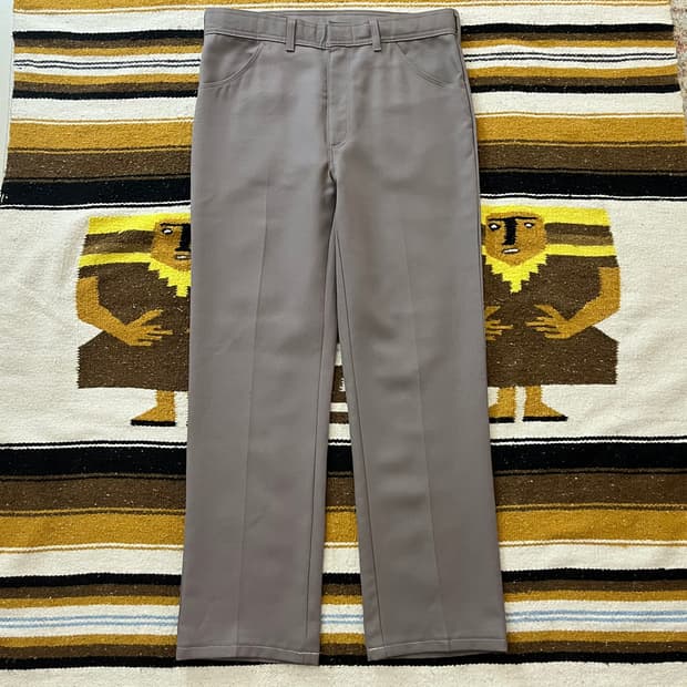 80s USA 빈티지 메카닉 플레어 팬츠