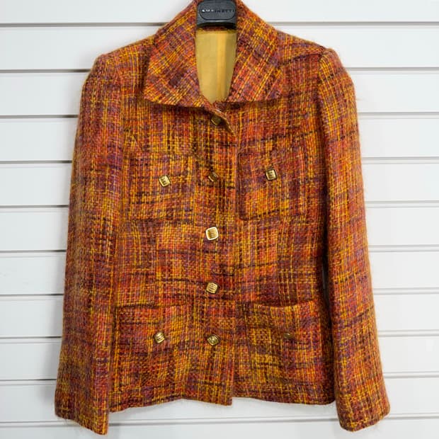 CAPPUCINO 여성 트위드 자켓 