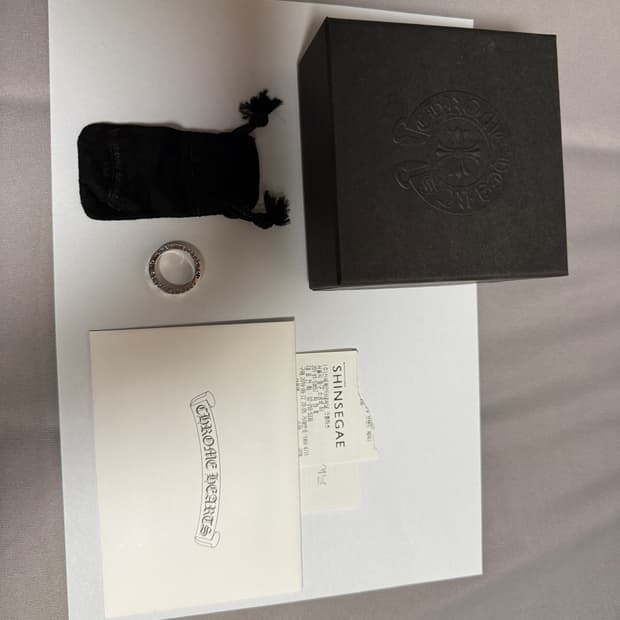 크롬하츠 포에버링 / 국내백화점 / US7.5(16호)