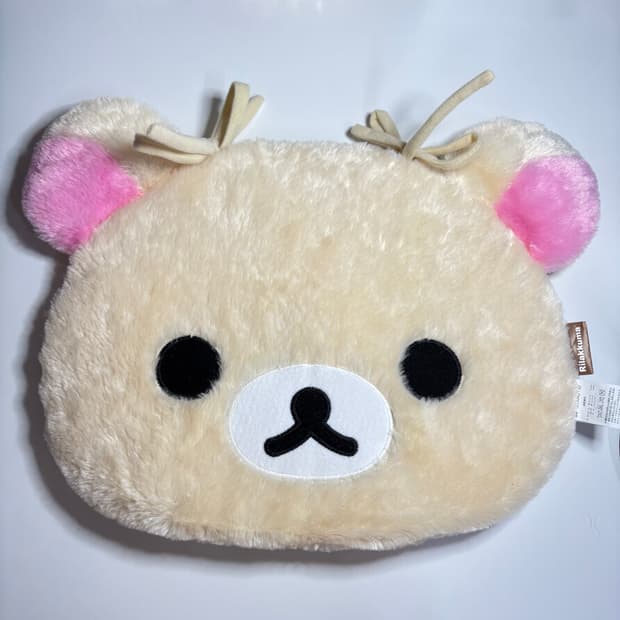 고전 코리락쿠마 방석 코리락쿠마 인형 갸루방꾸 고전산엑스 리락쿠마