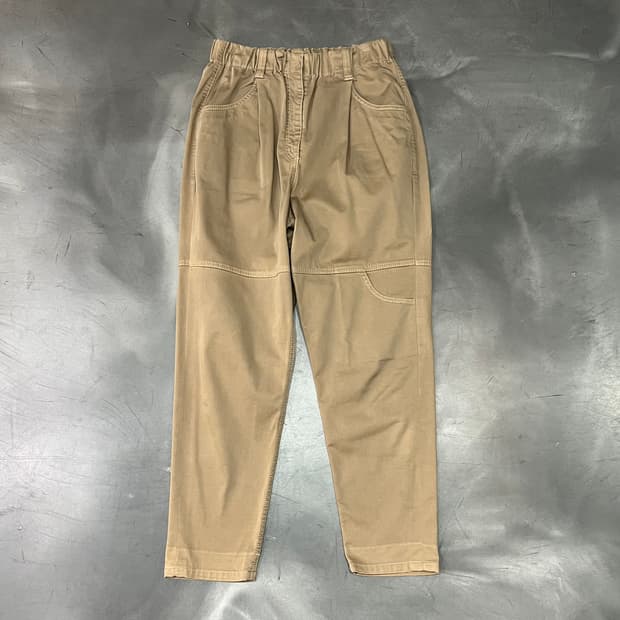  브루넬로쿠치넬리 밴딩 절개 팬츠 y14473