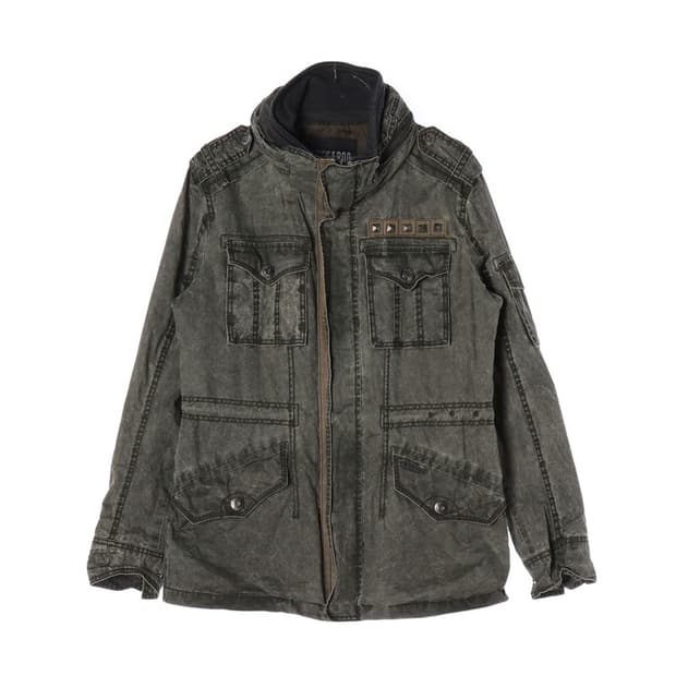 버커루 피그먼트 밀리터리 자켓 L