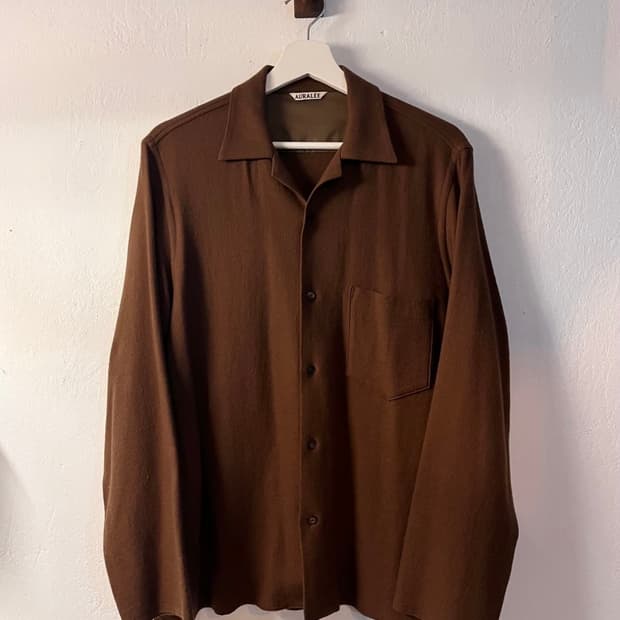 오라리 울셔츠 자켓