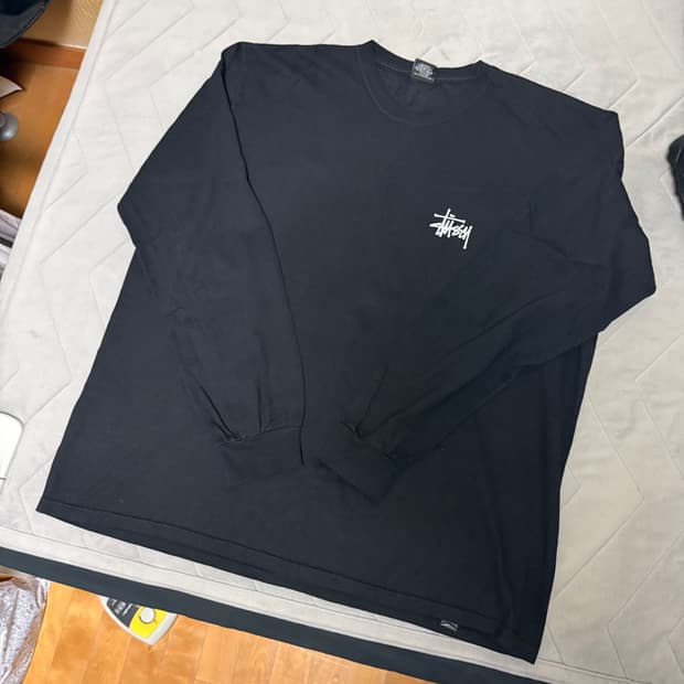 스투시 롱슬리브 xl 정품