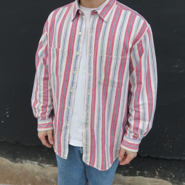 아메리칸 빈티지 스트라이프 셔츠