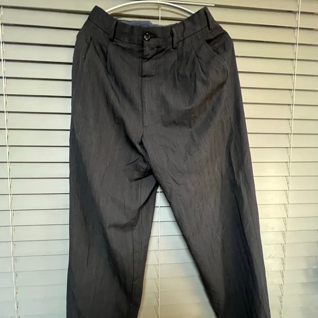 꼼데가르송 옴므 듀스 스트라이프 팬츠 L