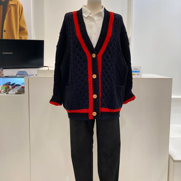 스튜디오 톰보이 가디건(임나영 착용)