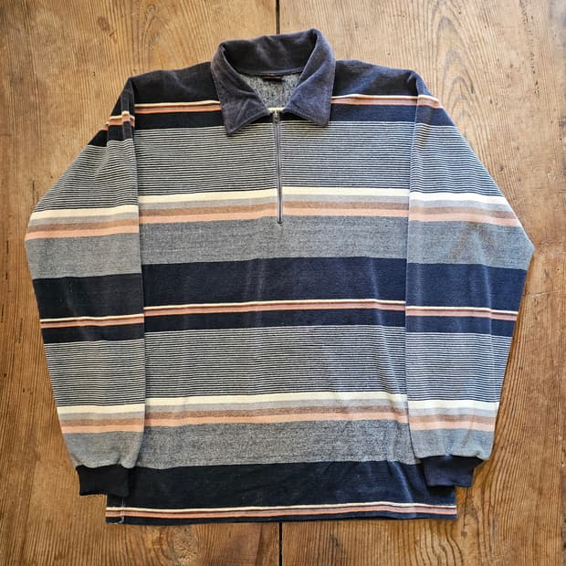 80s 빈티지 campus 스웻 셔츠 