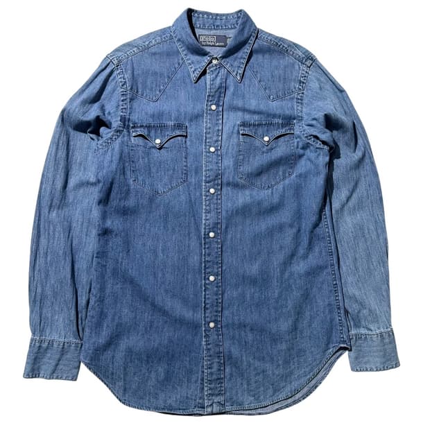 폴로 랄프로렌 사우스 웨스턴 데님 셔츠