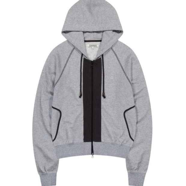 코이세이오 Puckering Hood Zip-Up