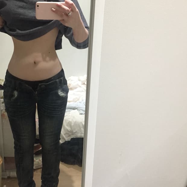 vintage lowrise pants