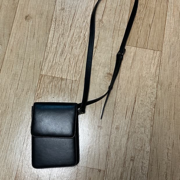 도프제이슨 램스킨 양가죽 미니백 블랙 크로스백