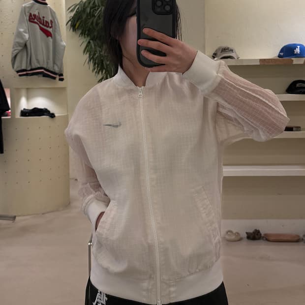 나이키 NSW 빅스우시 에센셜 우븐 봄버 자켓 U49